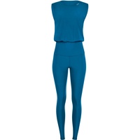 WINSHAPE Damen Functional Comfort Jumpsuit JS102LSC, Grün, S
