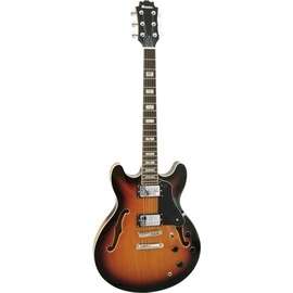 Dimavery SA-610 Jazz-Gitarre, sunburst