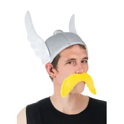 Silberner Gallier Helm Herren - OS