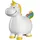 LEONARDO 4er-Set Leonardo Spardose Bambini - Einhorn Keramik Bunt