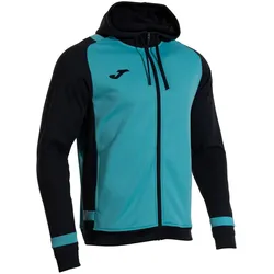JOMA Lider Kapuzen-Trainingsjacke 013 - türkis fluor L