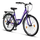 chillaxx Strada Premium 28 Zoll RH 48 cm lila