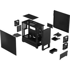 Fractal Design Pop Air Black Solid ATX Gaming Gehäuse Schwarz