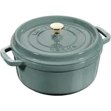 STAUB Cocotte Rund 26 cm Eukalyptus