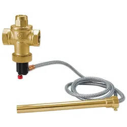 Thermische Ablaufsicherung 543 von Caleffi - 2 x 3/4'' IG - max. 10 bar - Einstellung 95°C - 543503