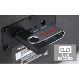 Telestar DIRA S 24 CD schwarz