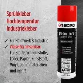 TECPO Sprühkleber 10x 500 ml
