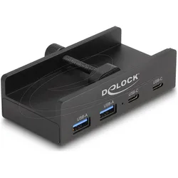 Delock Hub - 5 Gbps, external, with locking screw