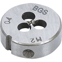 BGS Gewindeschneideisen M2 x 0,4 x 25 mm