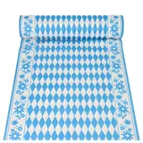 Papstar Tischläufer ROYAL Collection 88159 blau, weiß 40,0 cm x 24,0 m, 1 Rolle