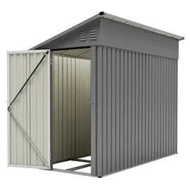 rolipo Gerätehaus 1,24 x 1,92 m Grau