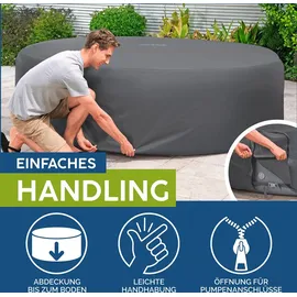 BESTWAY LAY-Z-SPA Xtras EnergySense Plus Thermo-Komplettabdeckung Ø 236 x 71 cm, rund