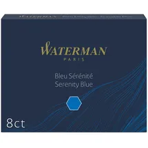 Waterman Füllerpatronen Standard Serenity Blue 8 Stück
