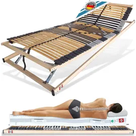 Matratzen Perfekt Lattenrost 42 Leisten verstellbar 80 x 200 cm