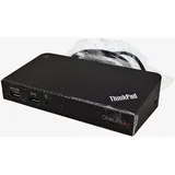 Lenovo ThinkPad OneLink+ Dock Replicator - VGA - FRU, CRU 03X6296 laptop-dockingstation - portreplikator Kabelgebunden Schwarz