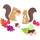 Sizzix Sizzx Thinlits Stanzschablonen 8PK Harvest Eichhörnchen