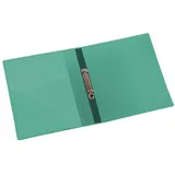 Eichner Präsentationsringbuch 2-Ringe grün-transparent 2,5 cm DIN A4 Ø 18mm, aus PP, grün, 26x31.5