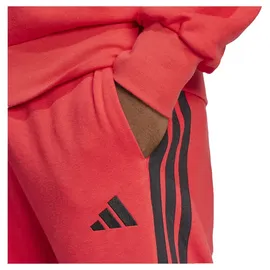 adidas Essential Three Stripes Jogginghose Rot/Schwarz XL