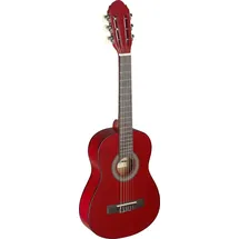 Stagg C405 1/4 Klassische Gitarre – schwarz 1/4 rot