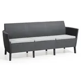 ALLIBERT Salemo Loungesofa grau