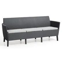 ALLIBERT Salemo Loungesofa grau