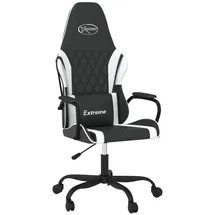 vidaXL Gaming-Stuhl Kunstleder Schwarz und Weiß
