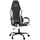 vidaXL Gaming-Stuhl Kunstleder Schwarz und Weiß