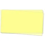 NEU Transparentpapier Extrastark 115g/qm, 50 x 61 cm, 1 Bogen, Hellgelb