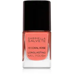 Gabriella Salvete Longlasting Enamel langanhaltender Nagellack mit hohem Glanz Farbton 40 Coral Rose 11 ml