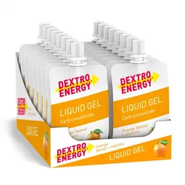 DEXTRO ENERGY Liquid Gel Orange 18 x 60 ml