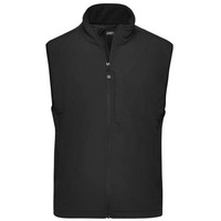 Men's Softshell Vest Trendige Weste aus Softshell schwarz, Gr. S