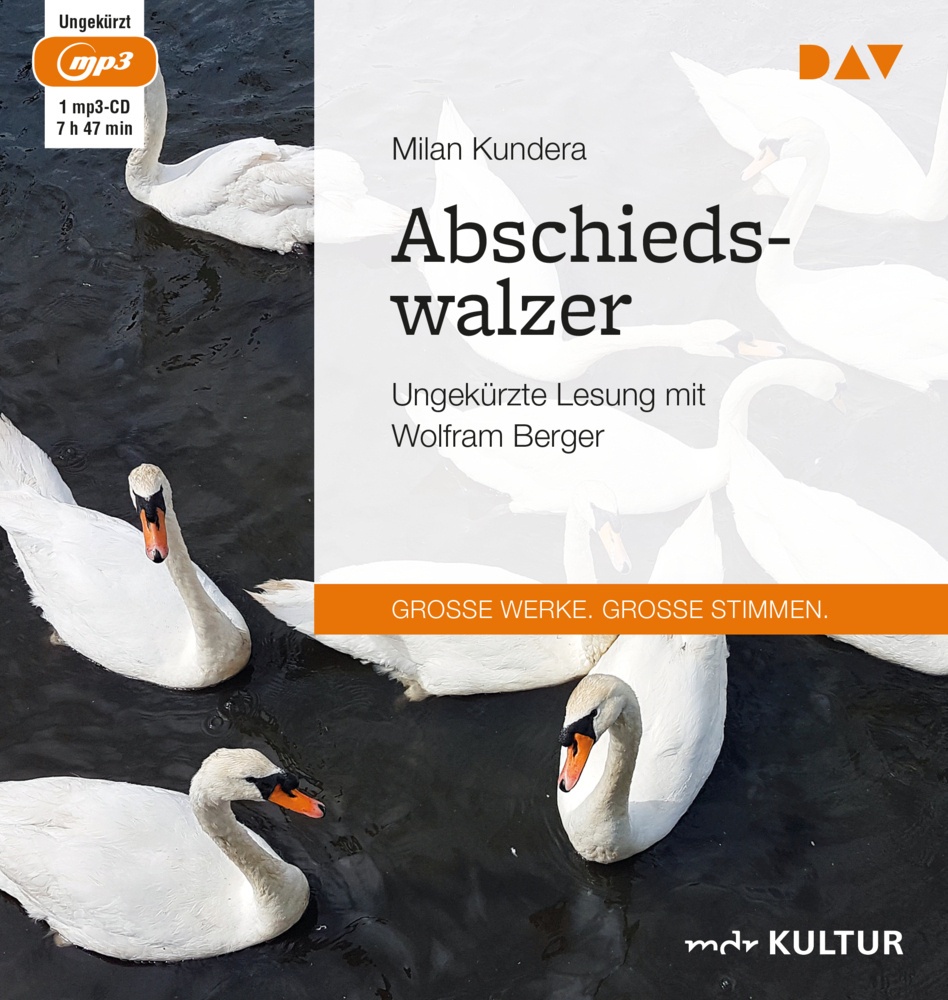 Abschiedswalzer 1 Audio-Cd  1 Mp3 - Milan Kundera (Hörbuch)