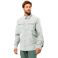 Jack Wolfskin Barrier Langarmhemd - Cool Grey - M
