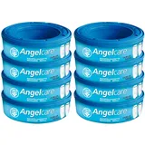 Angelcare 8er-Pack Original Nachfüllkassetten für Angelcare Windeleimer Comfort Plus