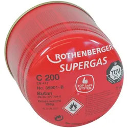 ROTHENBERGER Gaskartusche C200 B mit Sicherheitssystem - 035901-B