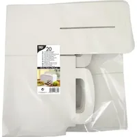 Papstar 5 x 20 Lunch-Boxen, Pappe eckig 12,5 cm