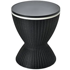 Costway Gartentisch 30L höhenverstellbar 75 kg schwarz