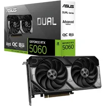 Asus Dual GeForce RTX 5060 OC Advanced Gaming 8 GB GDDR7
