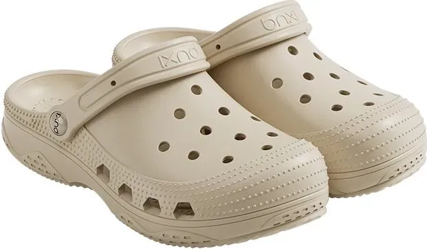 PUXI Joymeet Clogs, Farbe Milch-Aprikose, Größe 37-38, Unisex, minimalistische Mode
