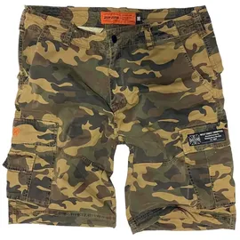 West Coast Choppers Cfl Cargo Kurze Hose - Vintage Woodland Camo - L