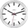 Dugena Funk Wanduhr 30,5 cm 30,5 silber
