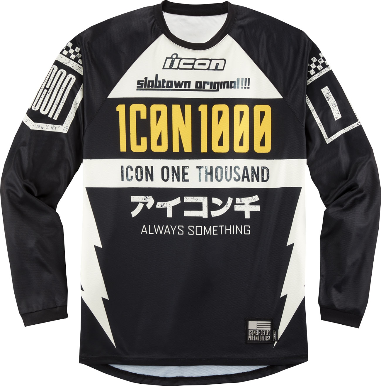 Icon Slabtown, jersey - Noir/Jaune - S