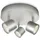 Philips Star Dreierspot aluminium