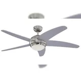 Westinghouse Bendan 132 cm Deckenventilator Silber