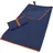 Dyckhoff Mikrofaser Handtuch mit Reißverschluss 80 x 180 cm nachtblau