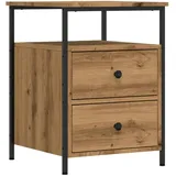 vidaXL Nachttisch Artisan-Eiche 44x45x60 cm Holzwerkstoff