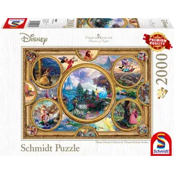 Schmidt Spiele - Puzzle - Disney Dreams Collection, 2000 Teile