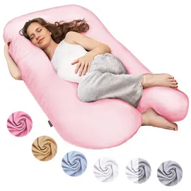 Smoothy Stillkissen 120 cm U-förmig Pink