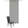 HOMEbasics Ösenschal 140 x 175 cm Grau