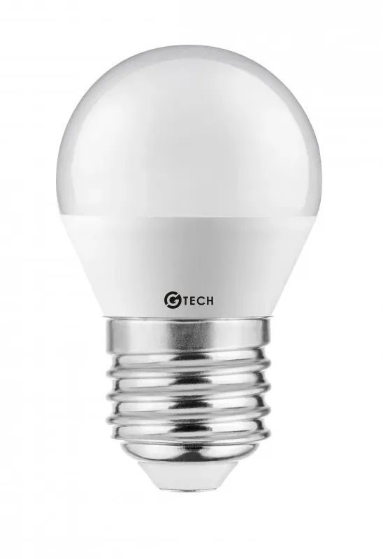 GTV G-TECH LED Leuchtmittel B45C 6W E27 160° - warmweiß (3000K)